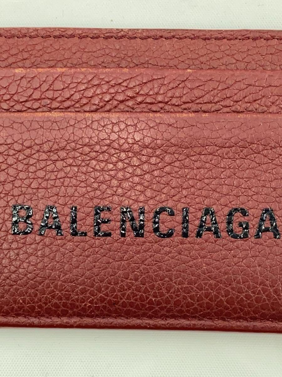 Balenciaga Balenciaga Card Case Bordeaux Size ONE SIZE - 3 Thumbnail