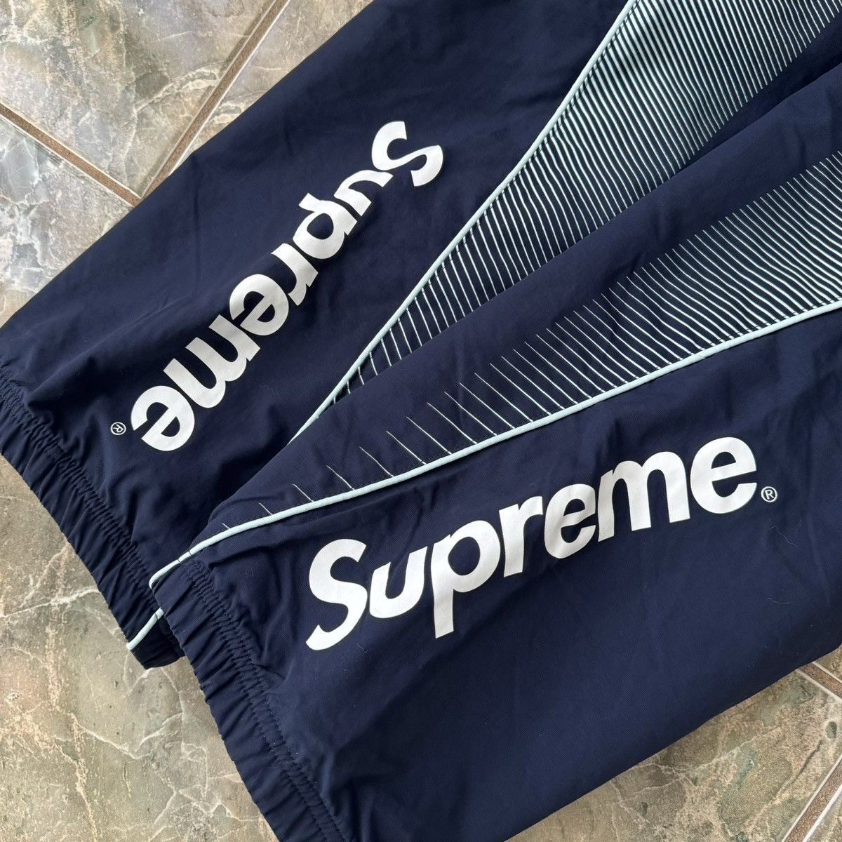 Supreme Supreme Umbro track pant Navy | Grailed