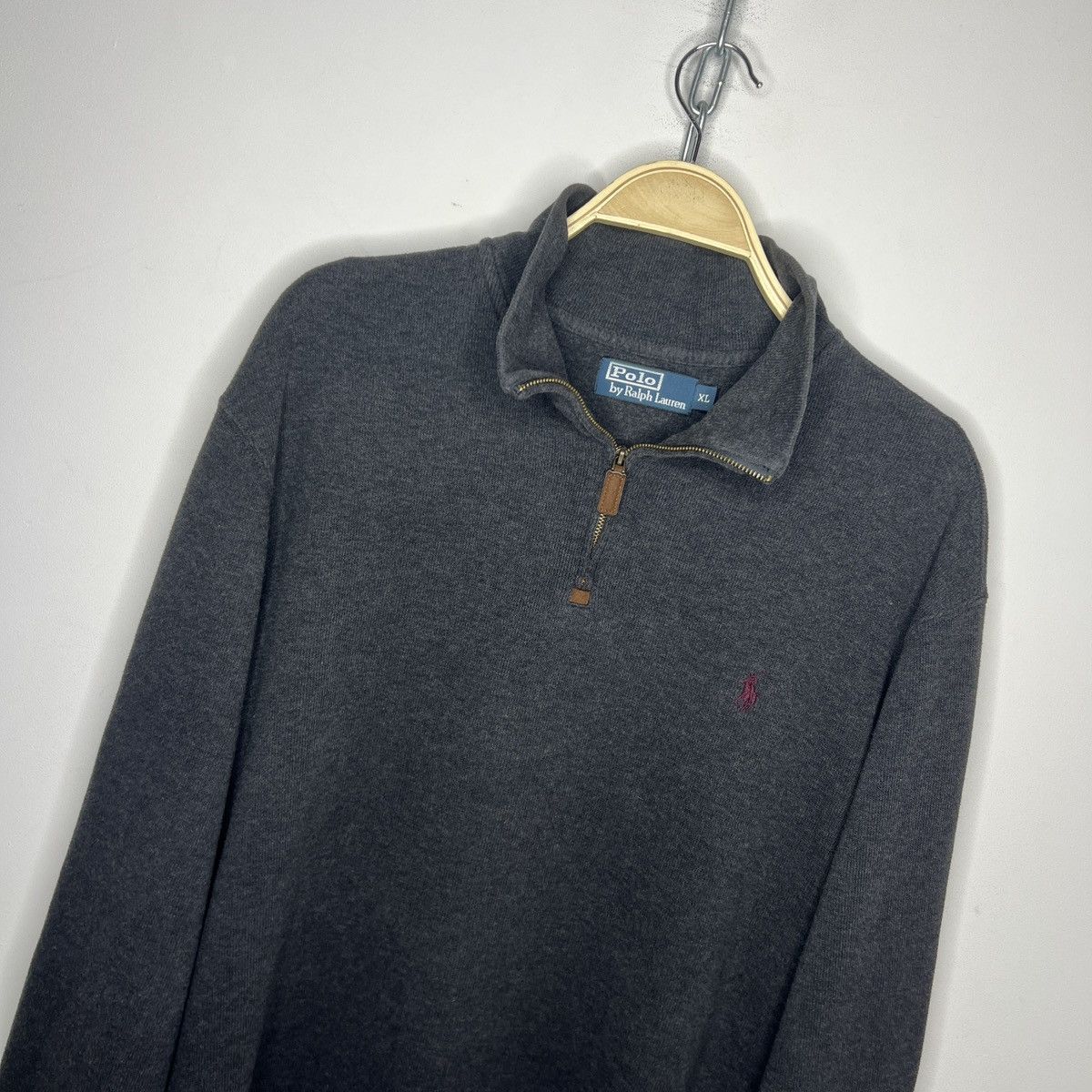 Polo Ralph Lauren Polo Ralph Lauren Quarter Zip 'Gray' Size US XL / EU 56 / 4 - 4 Thumbnail