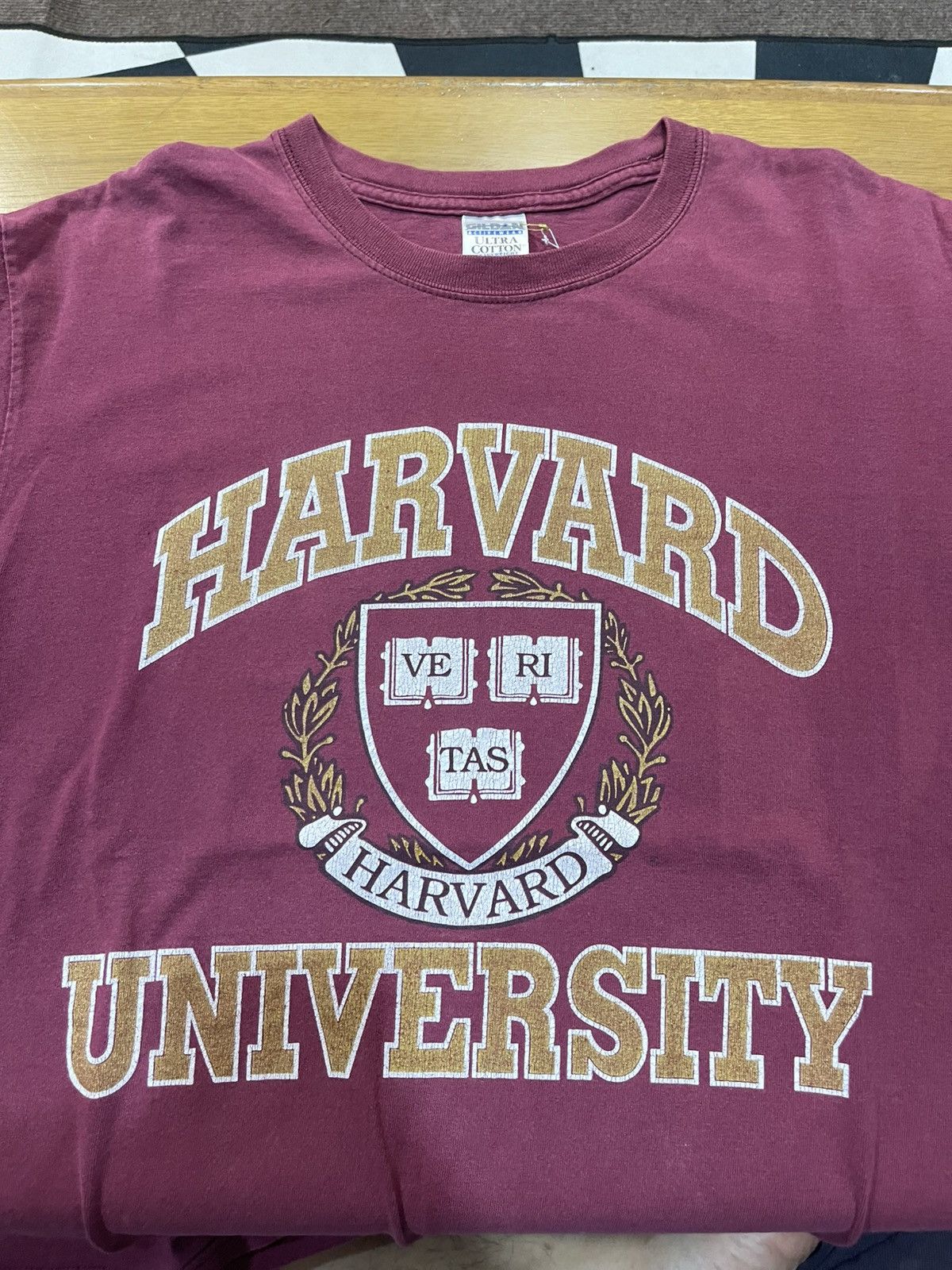 Vintage Vintage Y2K Harvard University T shirt Size US L / EU 52-54 / 3 - 3 Thumbnail