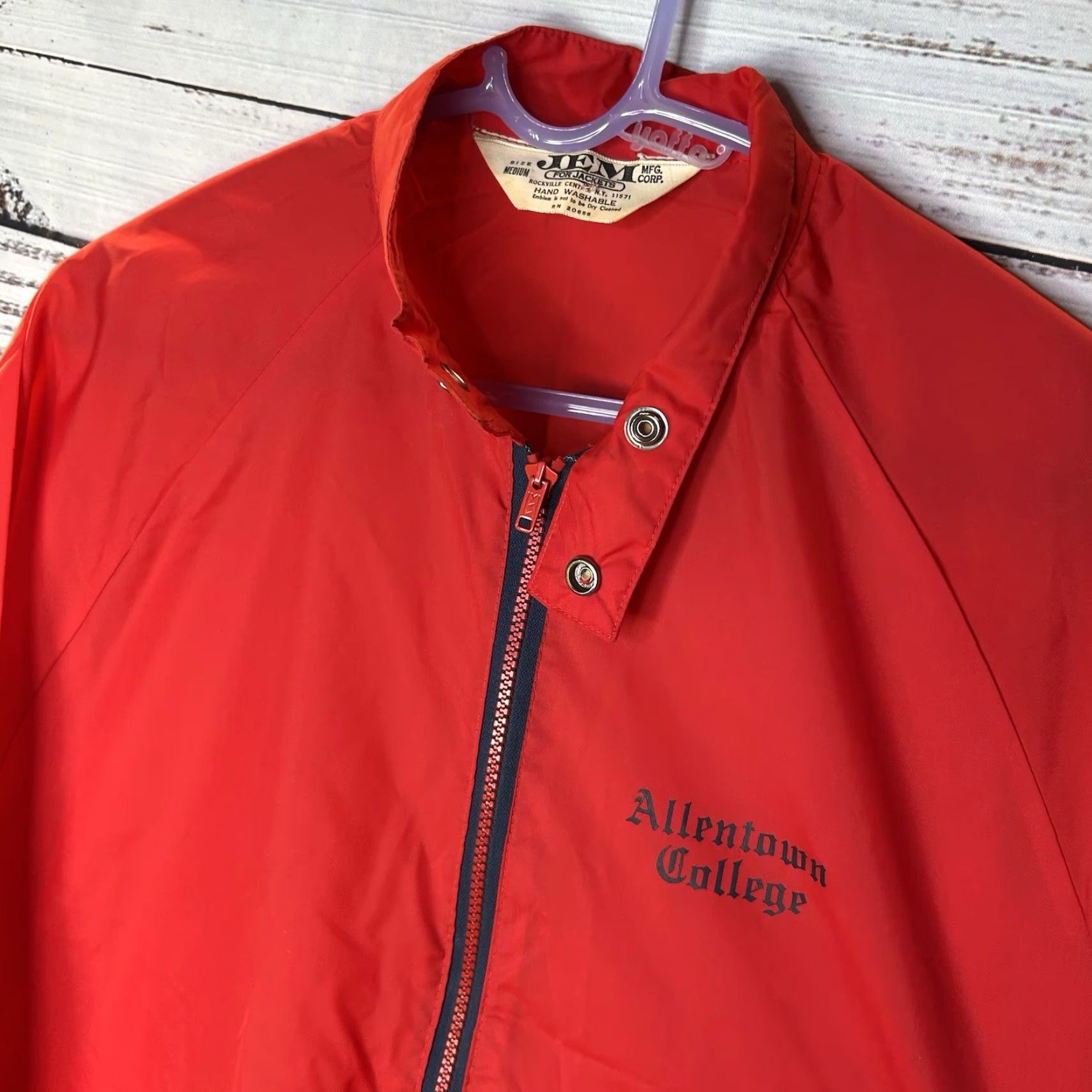 Vintage VINTAGE Allentown College Defunct University Windbreaker Jacket Men’s M Size US M / EU 48-50 / 2 - 4 Thumbnail