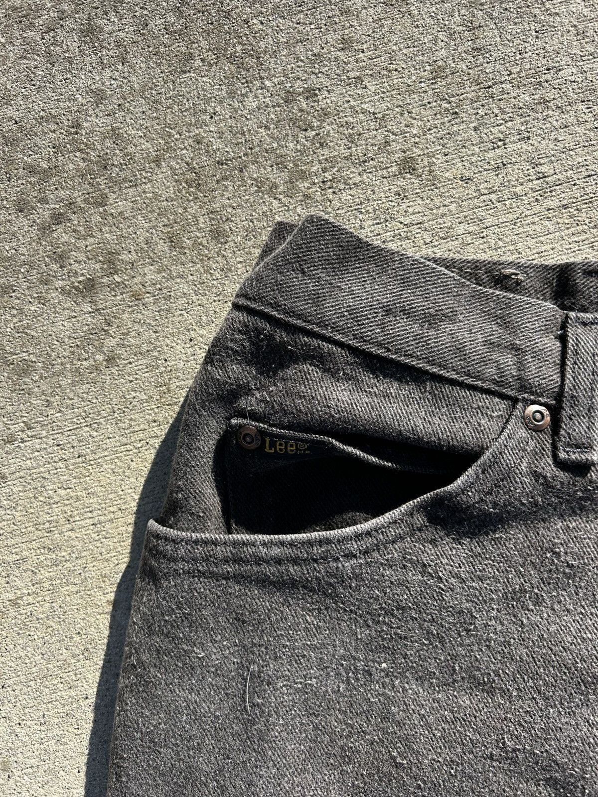 JNCO × Lee × Vintage Vintage Baggy Perfect Wash Lee Denim Jeans Size US 36 / EU 52 - 6 Thumbnail