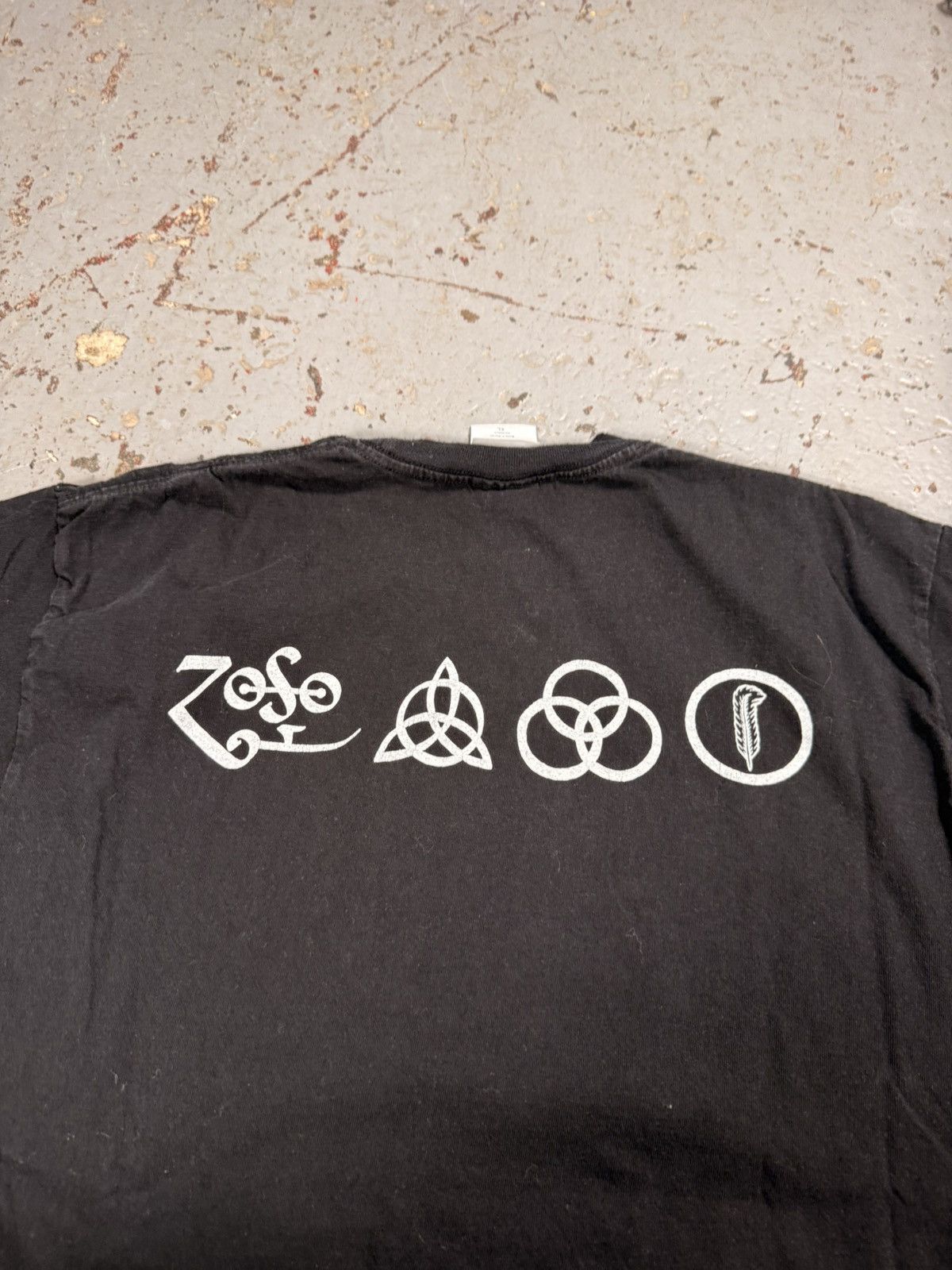 Other Insane 90s Vintage Led Zeppelin Icarus Tee Shirt Size US XL / EU 56 / 4 - 4 Thumbnail