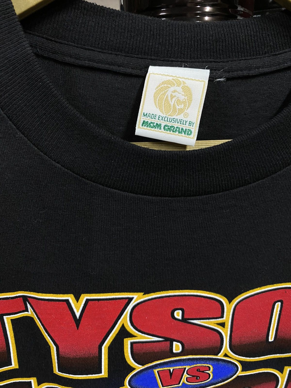 Vintage Vintage 90’s Mike Tyson vs Morris Boxing Tee Shirt Medium Size US M / EU 48-50 / 2 - 3 Thumbnail