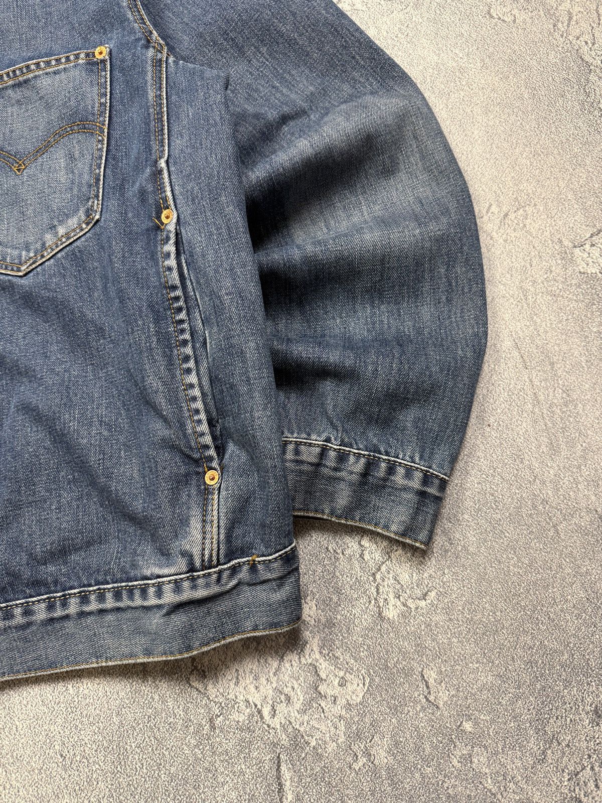 Levi's 90s Vintage Denim Retro Track Double Pocket Jacket Size US XL / EU 56 / 4 - 6 Thumbnail
