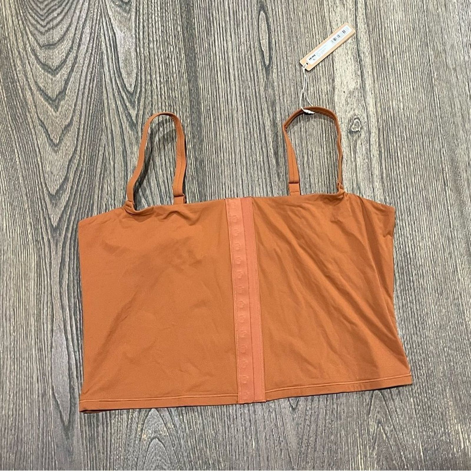 SKIMS NWT Skims Fits Everybody Adaptive Cami Crop Tank Top Size 2X Size S / US 4 / IT 40 - 1 Thumbnail