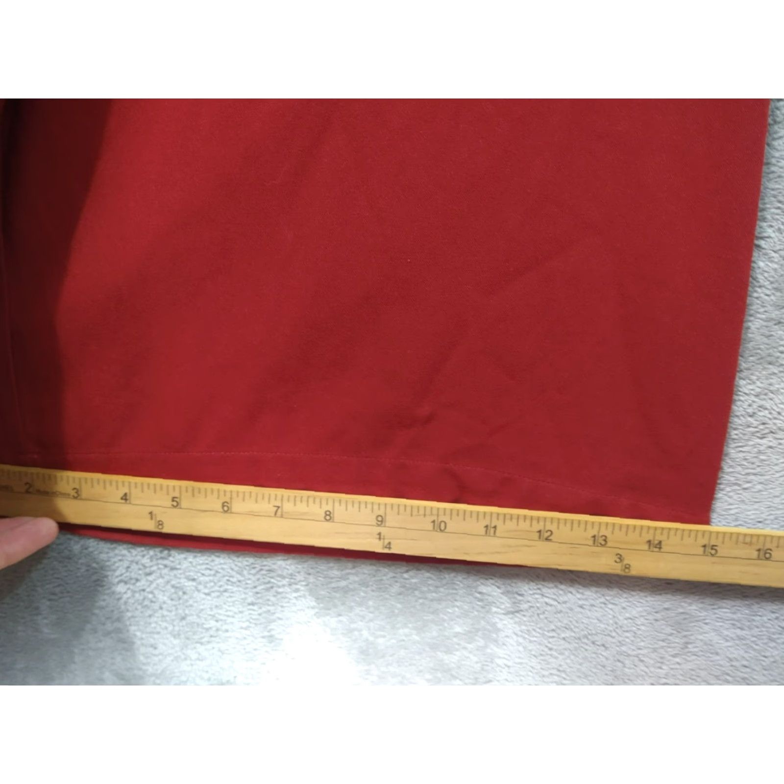 Torrid Torrid Pants Body 6X Red Crepe Wide-Leg Belted Pull On Stretch Career Casual Womens Pants Size 40" / US 18 - 6 Thumbnail
