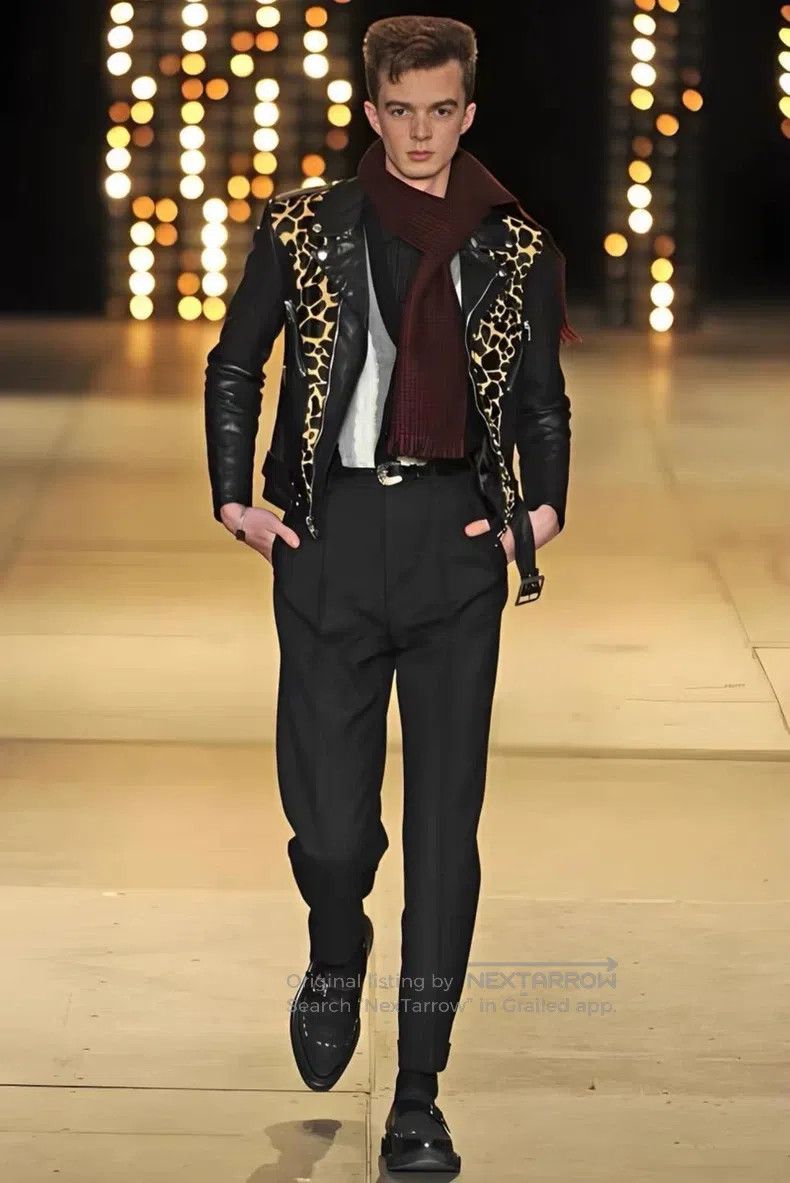 Other Saint Laurent Paris Motorcycle Leather Biker Jacket Size US S / EU 44-46 / 1 - 6 Thumbnail
