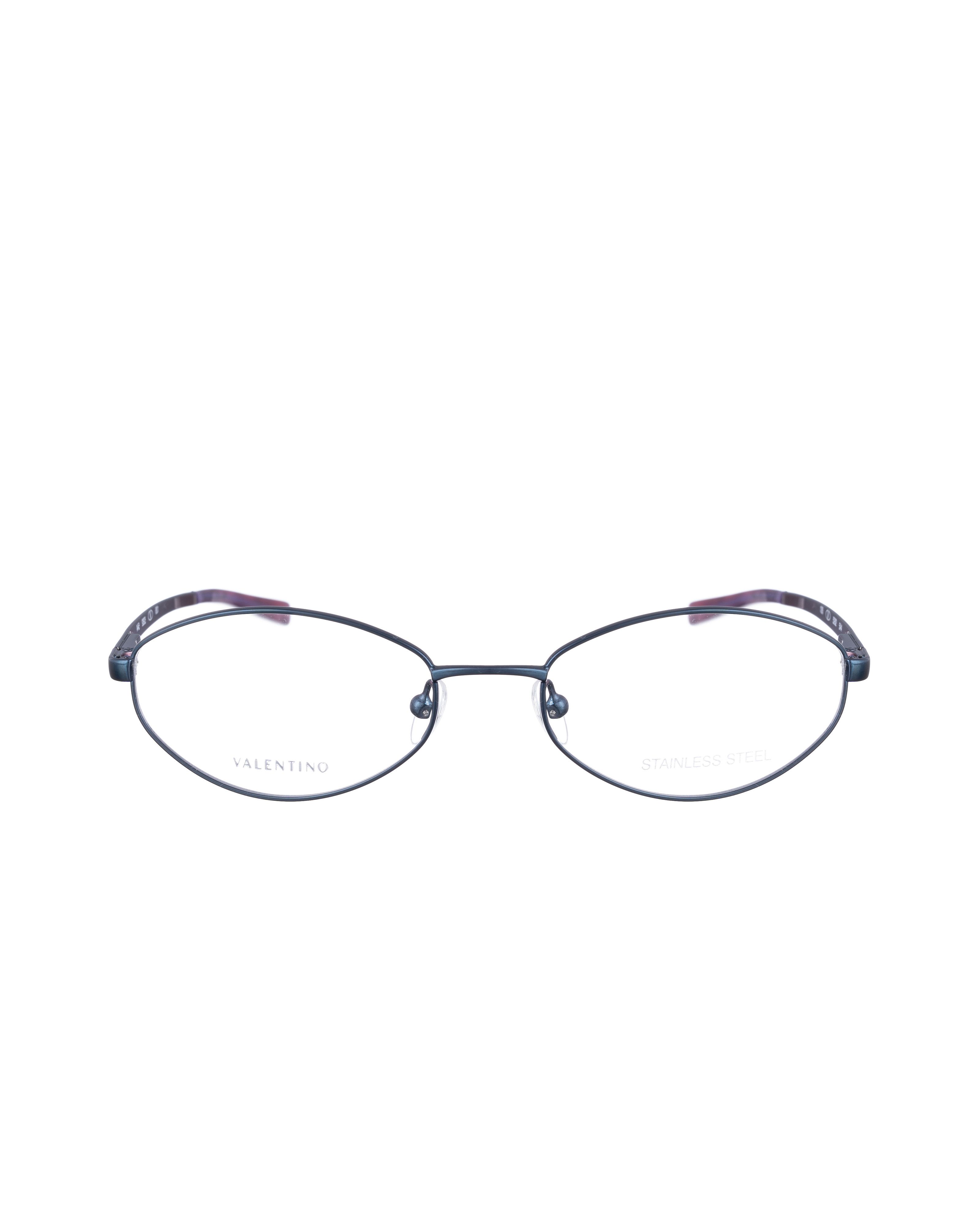 Valentino Valentino 00s Beetle Purple Blue Metallic Glasses Size ONE SIZE - 2 Thumbnail