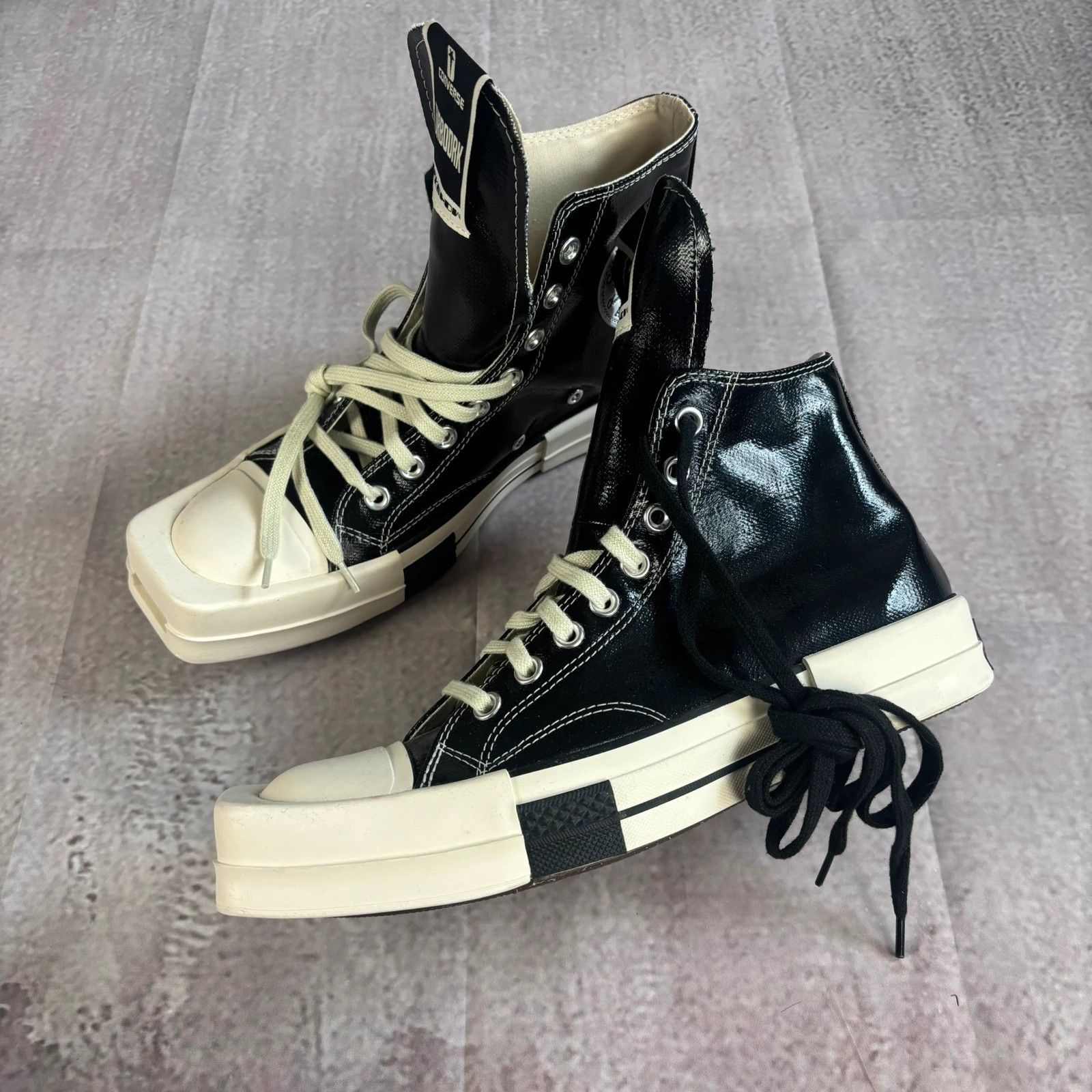 Other Rick Owens x converse black Size US 10.5 / EU 43-44 - 1 Thumbnail
