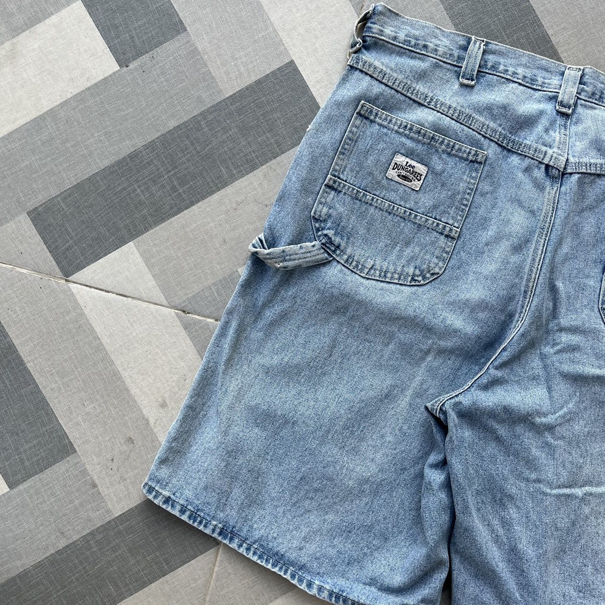 Lee × Vintage 90’s Lee Dungarees Carpenter Jorts Size US 40 / EU 56 - 3 Thumbnail