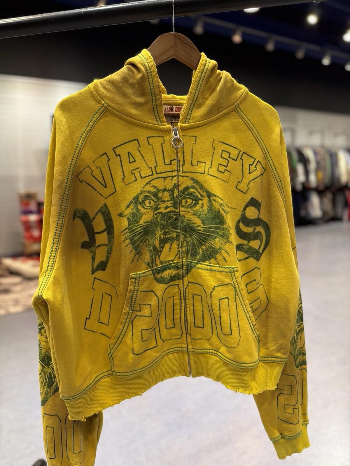 Vale Large - Vale Zip Up Brazil Hoodie Authentic Valley Yellow Size US L / EU 52-54 / 3 - 3 Thumbnail