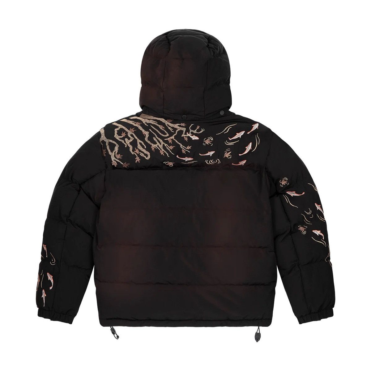 Derschutze "koi fish" Puffer black Size US L / EU 52-54 / 3 - 2 Thumbnail