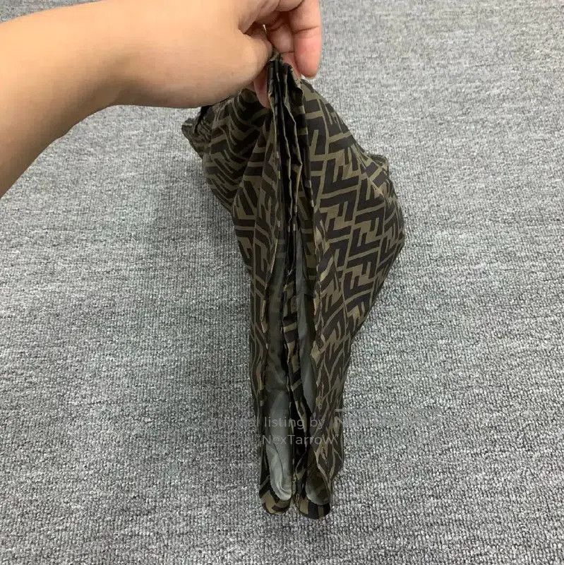 Fendi Fendi Khaki Cotton Women's Shorts . Size 29" - 4 Thumbnail