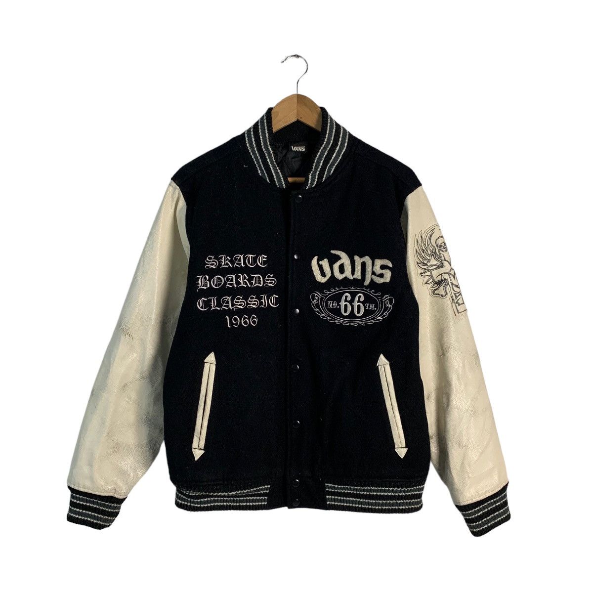 Vans Vans Punk Skull Varsity Jacket Size US L / EU 52-54 / 3 - 11 Thumbnail