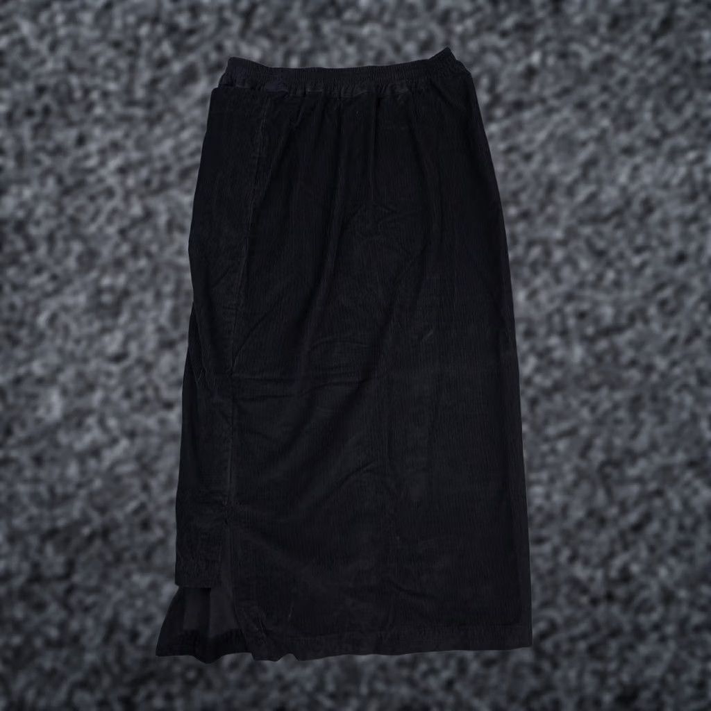 eskandar Eskandar Skirt Womens 1 Black Cashmere Blend Maxi Long Regular UK Made England Women L 26x32 Bohemian Art Festival Casual Travel Workwear Shirt? Size 36" / US 14 / IT 50 - 1 Thumbnail