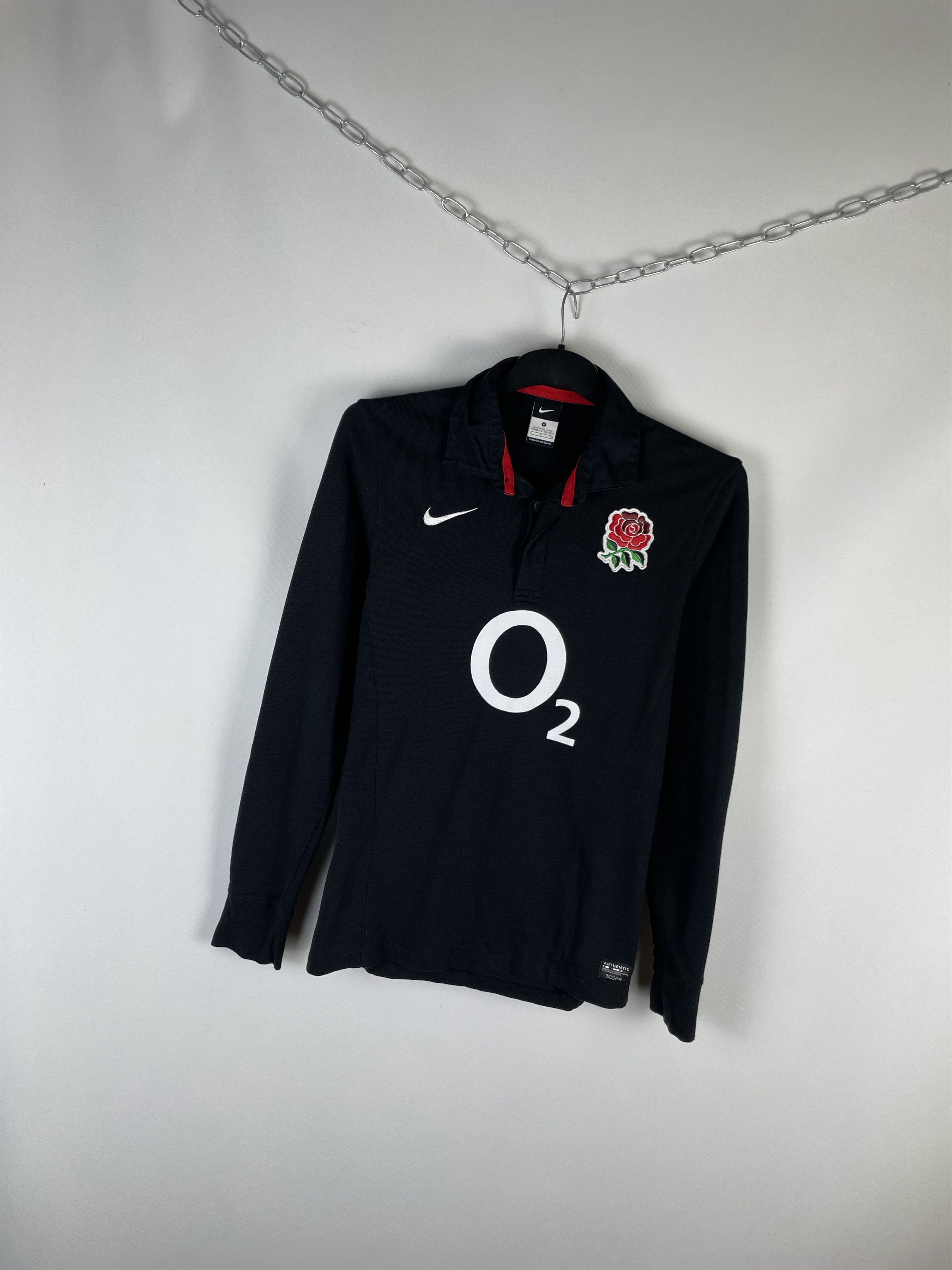 Nike Vintage England Rugby League Nike O2 Long-sleeve T-shirts Size US S / EU 44-46 / 1 - 2 Thumbnail