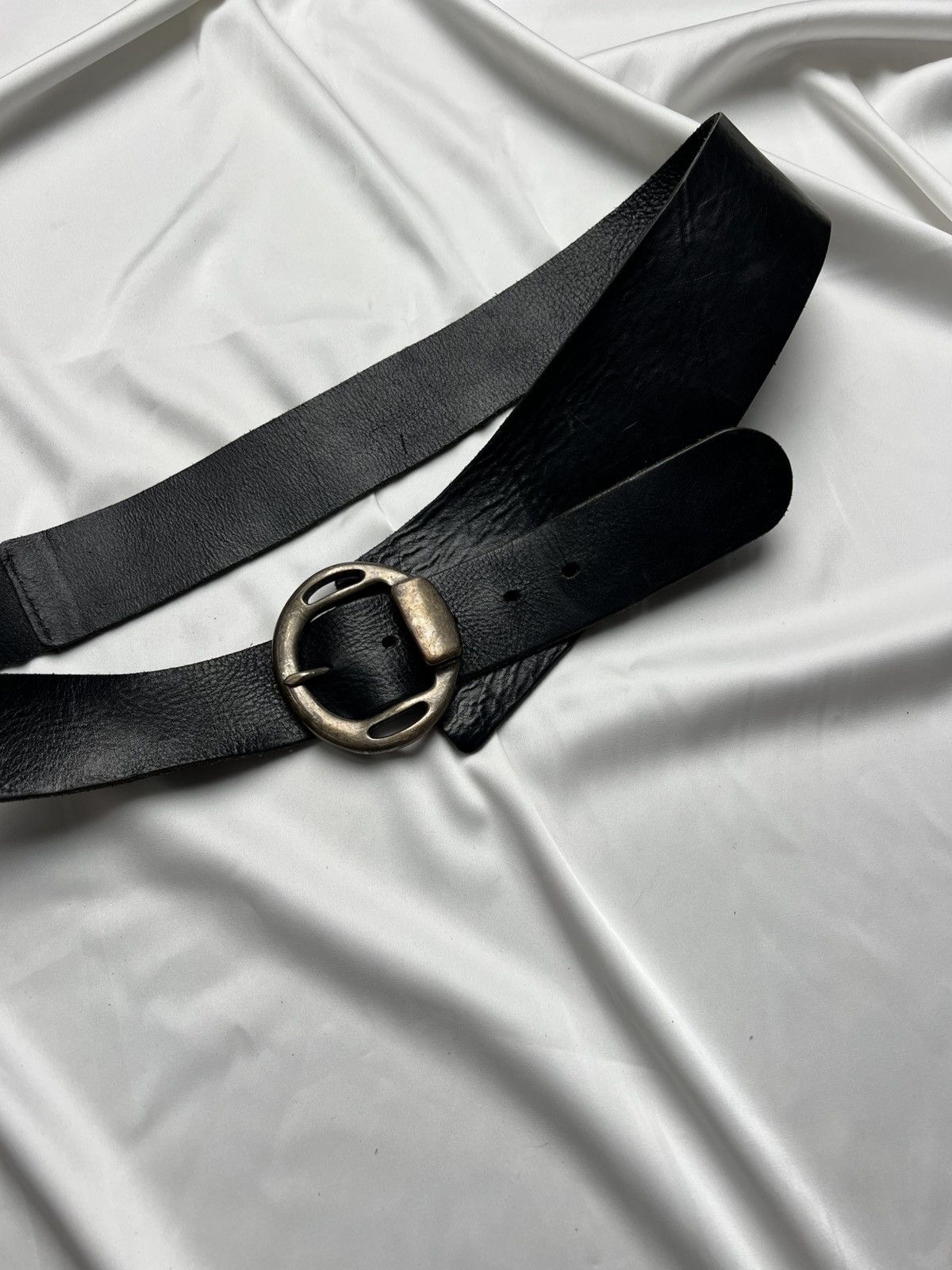 Vintage Vintage leather belt Size ONE SIZE - 3 Thumbnail
