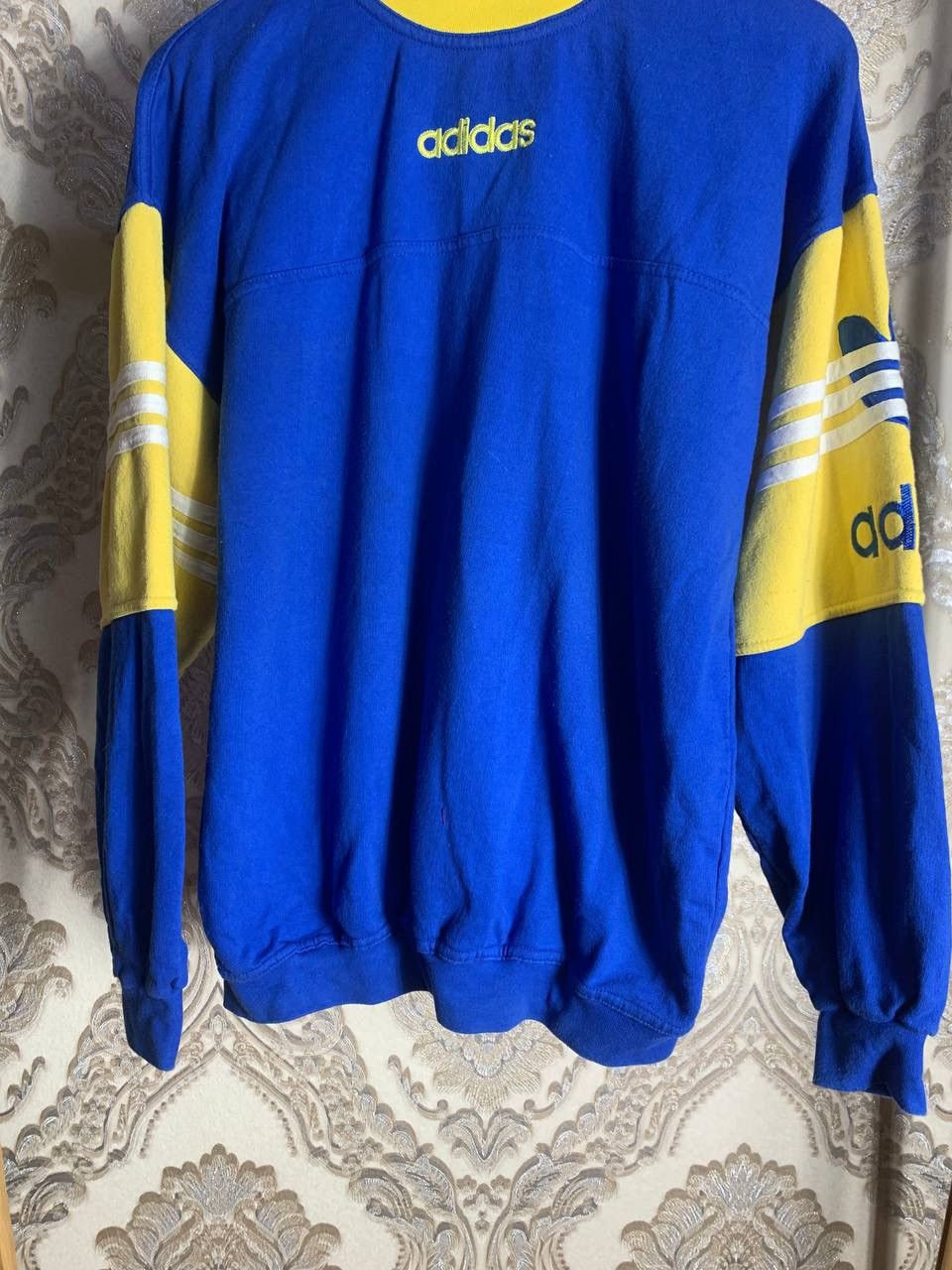 Adidas × Vintage VERY RARE ADIDAS BIG LOGO SWEATSHIRT WEST IN GERMANY 90s Y2K Size US XL / EU 56 / 4 - 3 Thumbnail