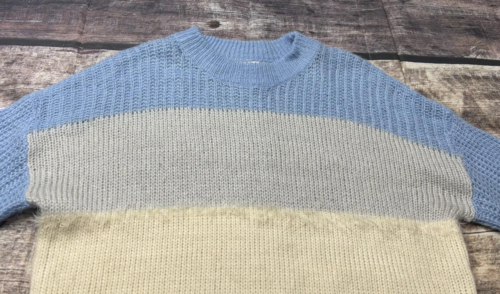 Anthropologie Anthropologie Lush Sweater Women's M Fringe Chunky Knit Wool Size M / US 6-8 / IT 42-44 - 4 Thumbnail