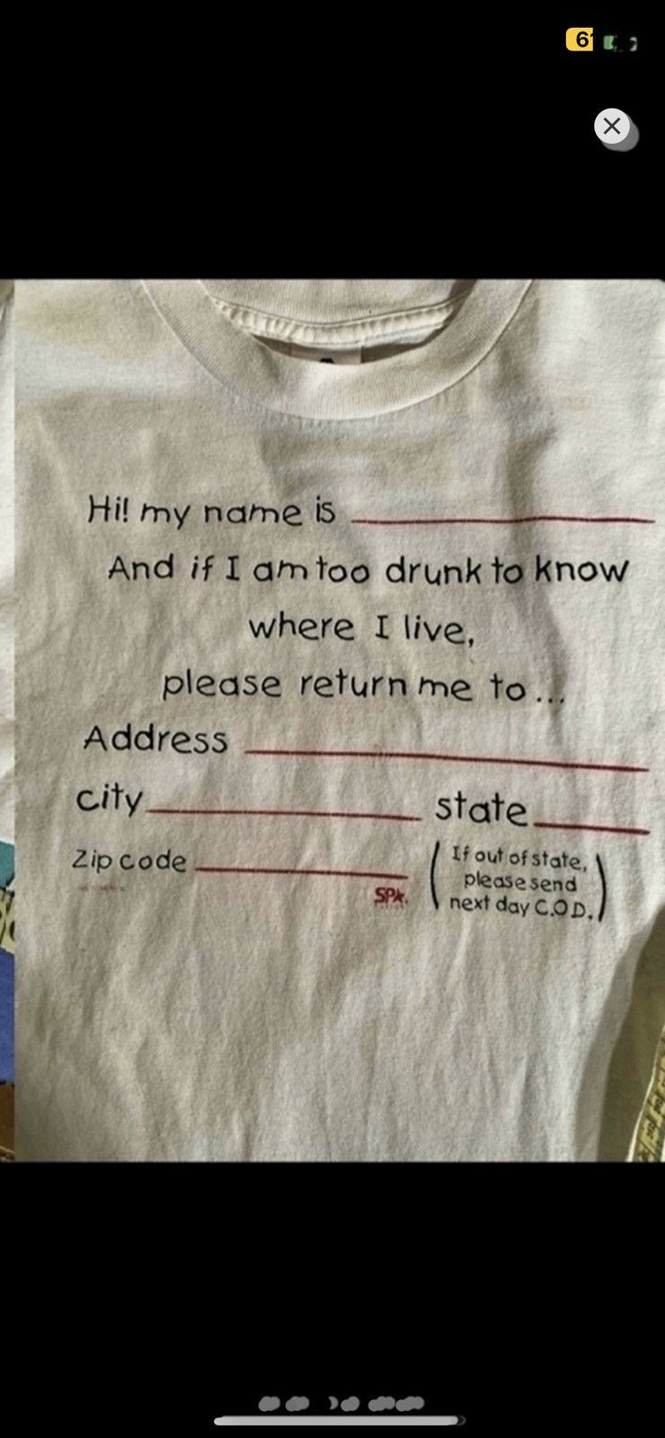 Vintage ***FINAL DROP***RARE 00s “IF FOUND DRUNK” HUMOUR SHIRT S Size US S / EU 44-46 / 1 - 3 Thumbnail
