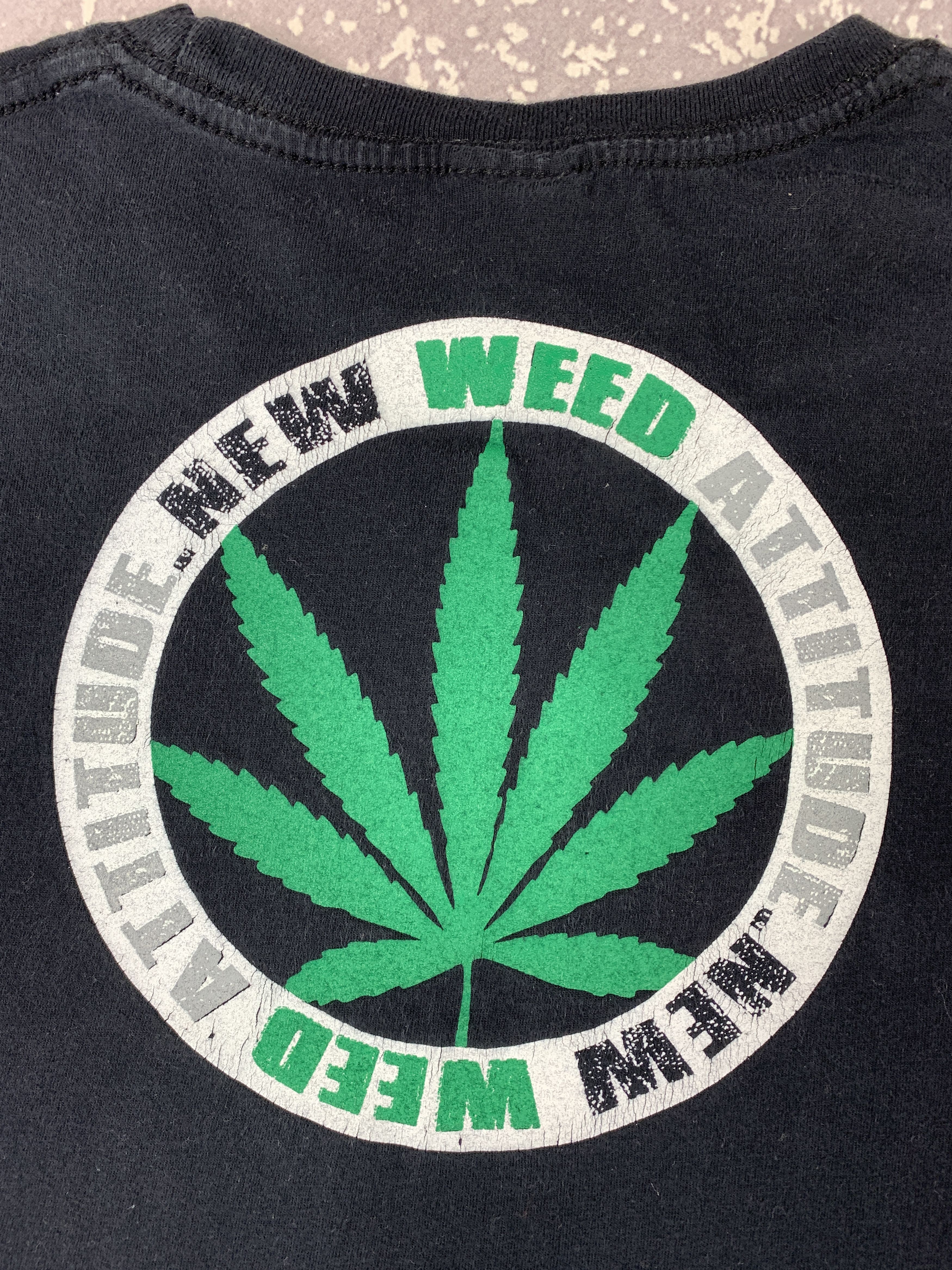 Lil Wayne × Rap Tees × Snoop Dogg Vintage Y2K NWA Smoke Weed T Shirt 2Pac Lil Wayne Mac Miller Size US S / EU 44-46 / 1 - 6 Thumbnail