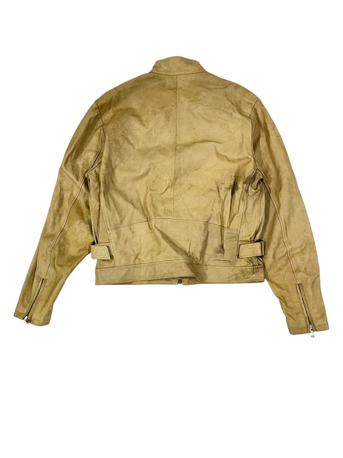 Vera Pelle Full Leather Inspired Gucci Cafe Design Motor Jacket Size US M / EU 48-50 / 2 - 3 Thumbnail