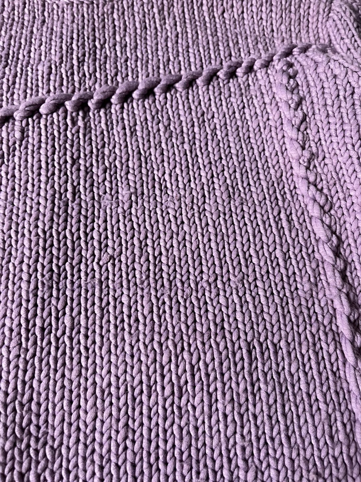 Helmut Lang Helmut Lang seamed knitted sweater pink purple rare Size US S / EU 44-46 / 1 - 6 Thumbnail