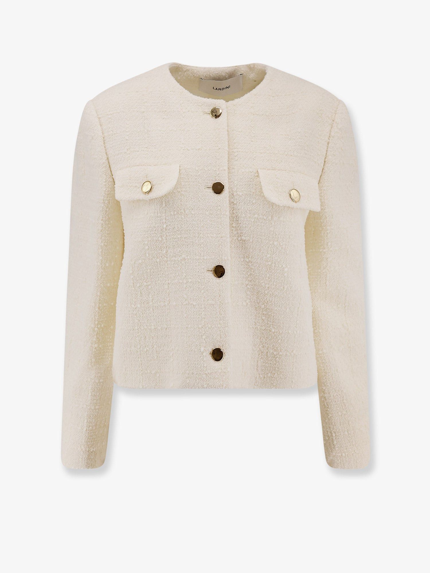 Lardini Cameron Linen Blazer With Iconic Brooch | Grailed