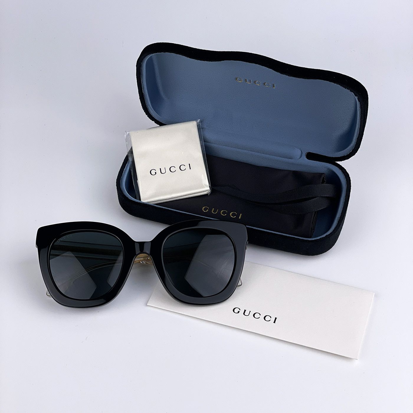 Gucci NEW Gucci GG0564SN 001 Cat Eye Women Sunglasses Size ONE SIZE - 9 Thumbnail