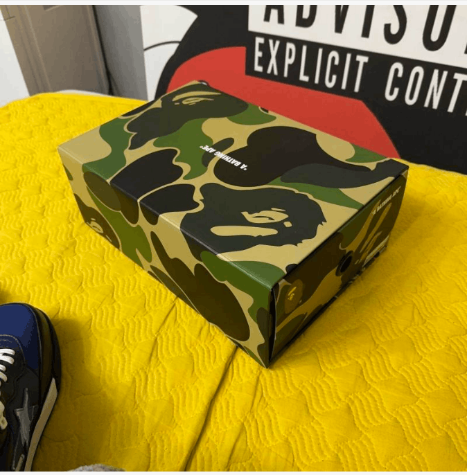 Bape Low cut casual board shoes Size US 10 / EU 43 - 4 Thumbnail
