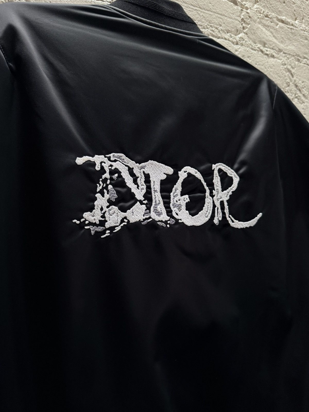 Dior FW21 Peter Doig Satin Nylon Bomber Jacket Size US XXL / EU 58 / 5 - 5 Thumbnail