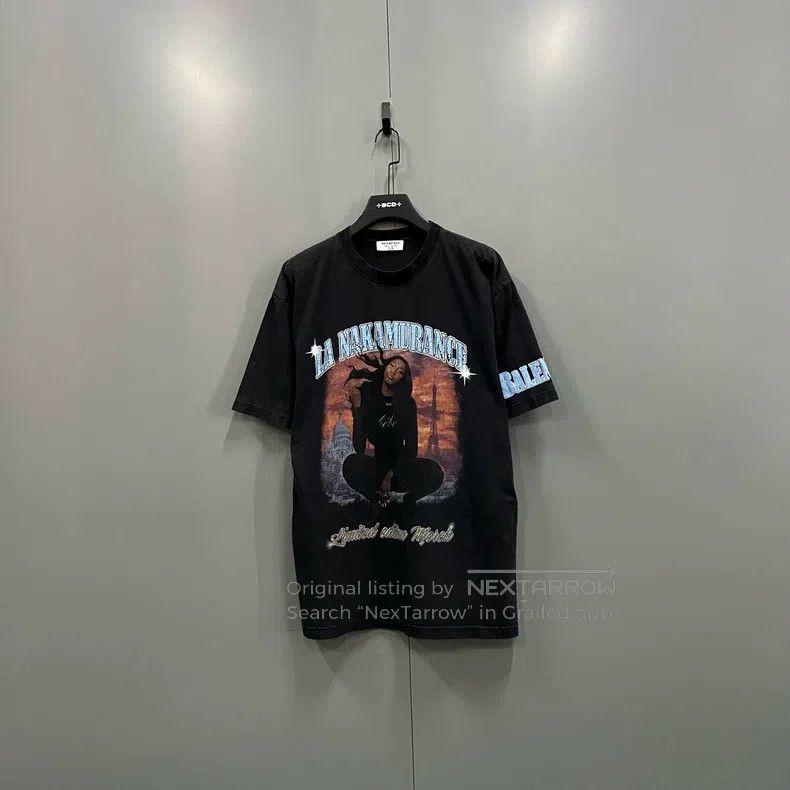 Balenciaga Alphabet character print short sleeve