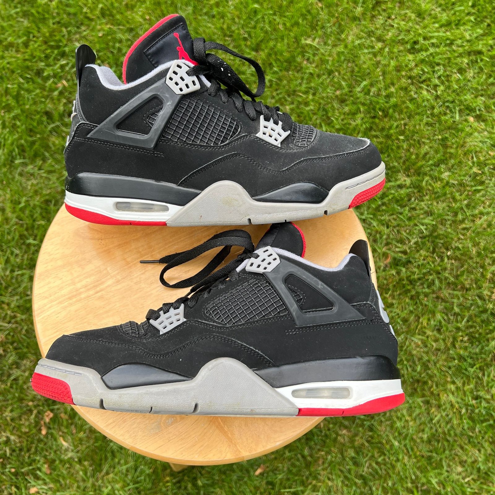 Jordan Brand × Nike Size 9 - Nike Air Jordan 4 Retro OG Bred 2019 Men's Shoes Size US 9 / EU 42 - 3 Thumbnail