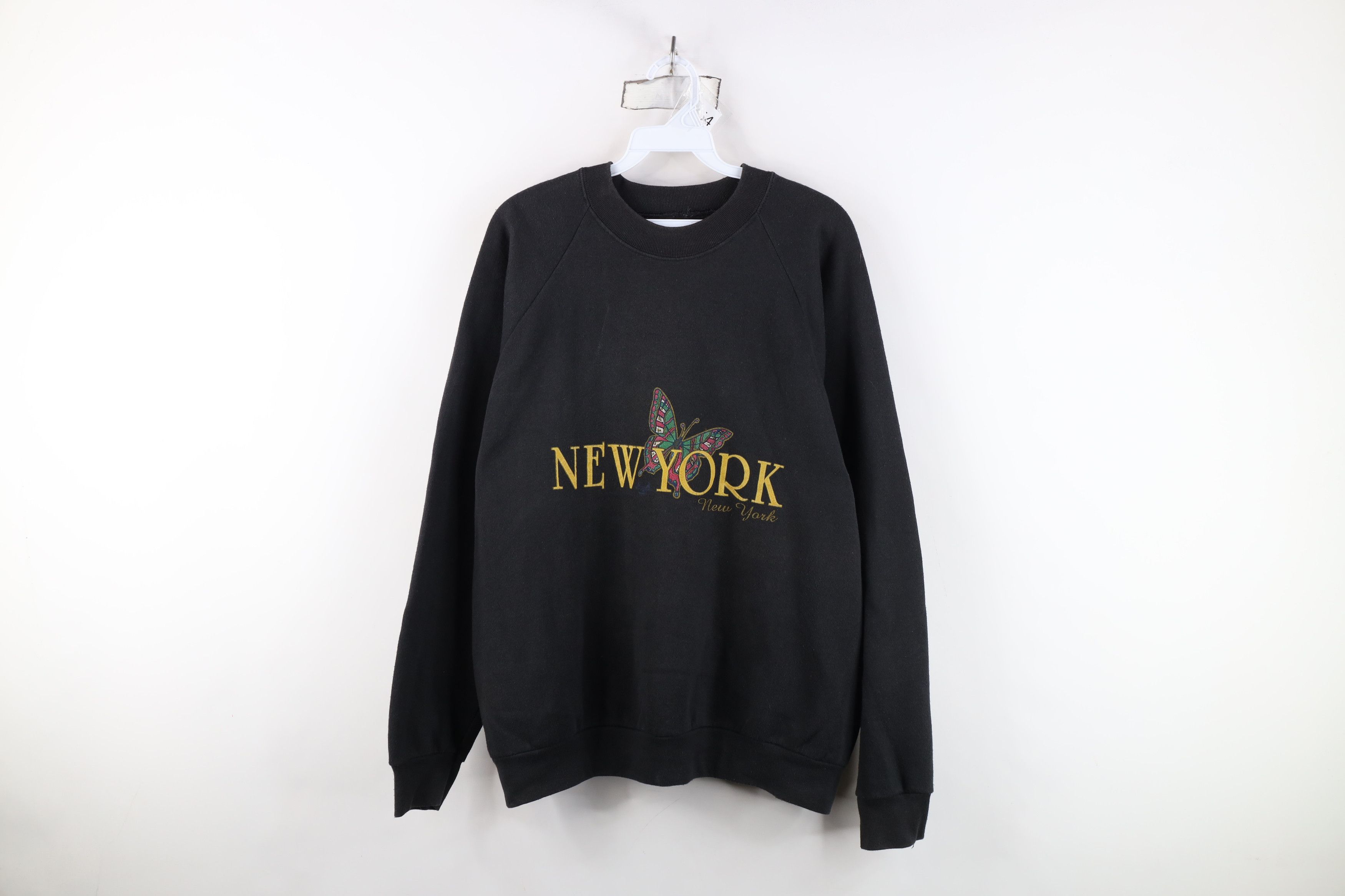 Vintage Vintage 80s 90s Streetwear New York New York Sweatshirt Size XL / US 12-14 / IT 48-50 - 1 Thumbnail
