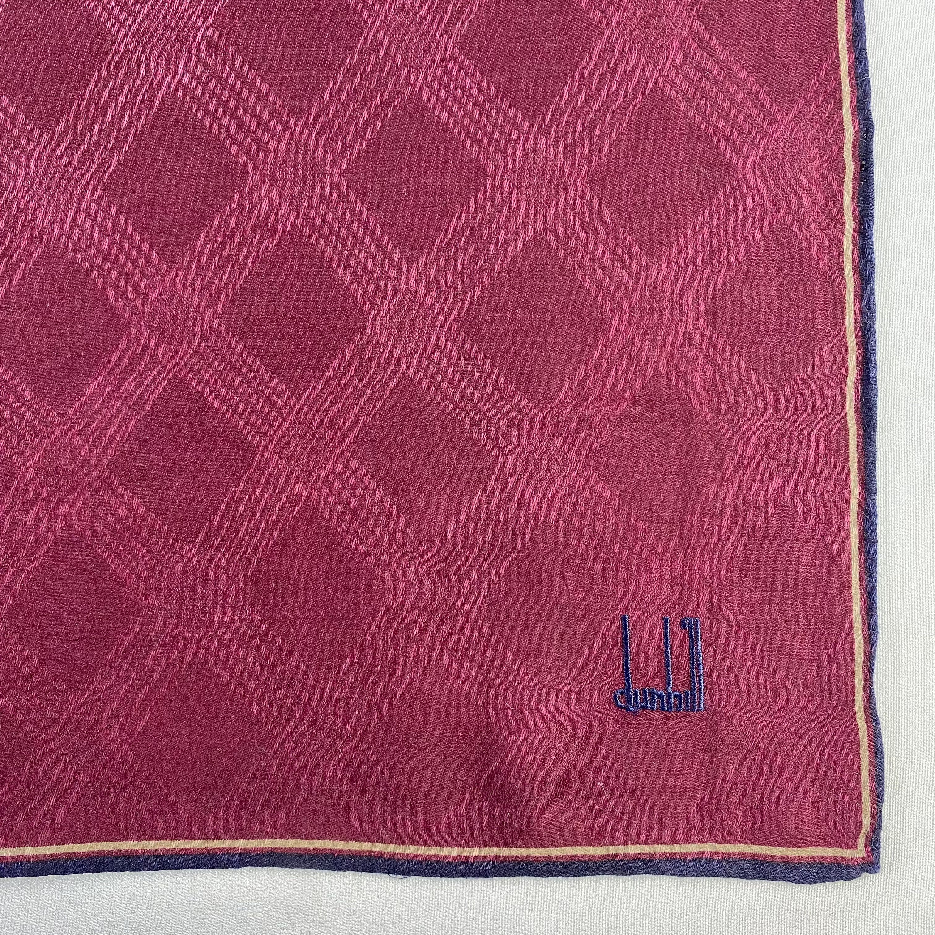Alfred Dunhill × Vintage Alfred Dunhill Handkerchief / Neckerchief / Bandana-P1043 Size ONE SIZE - 3 Thumbnail
