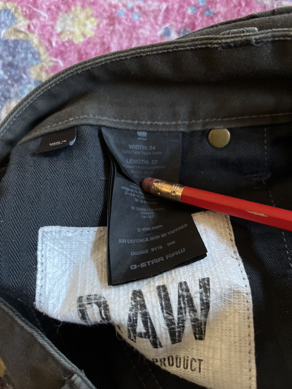 G-Star G star Raw cargos Size US 34 / EU 50 - 5 Thumbnail