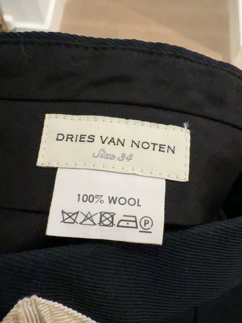 Dries Van Noten dries van noten Wool wide-leg pants 2502-Nextarrow Size US 34 / EU 50 - 3 Thumbnail