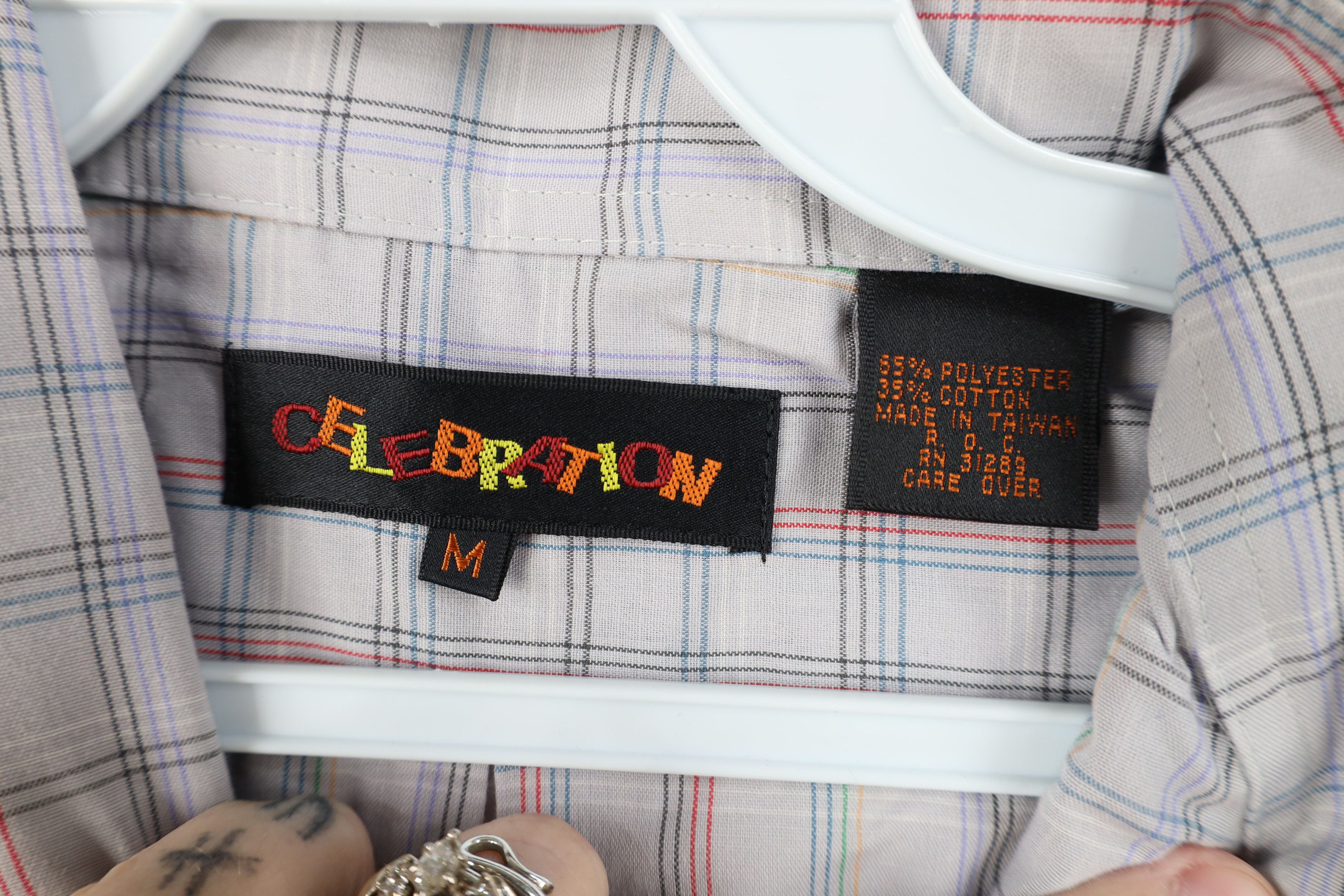 Vintage Deadstock Vintage 80s 90s Streetwear Button Down Shirt Size US M / EU 48-50 / 2 - 9 Thumbnail