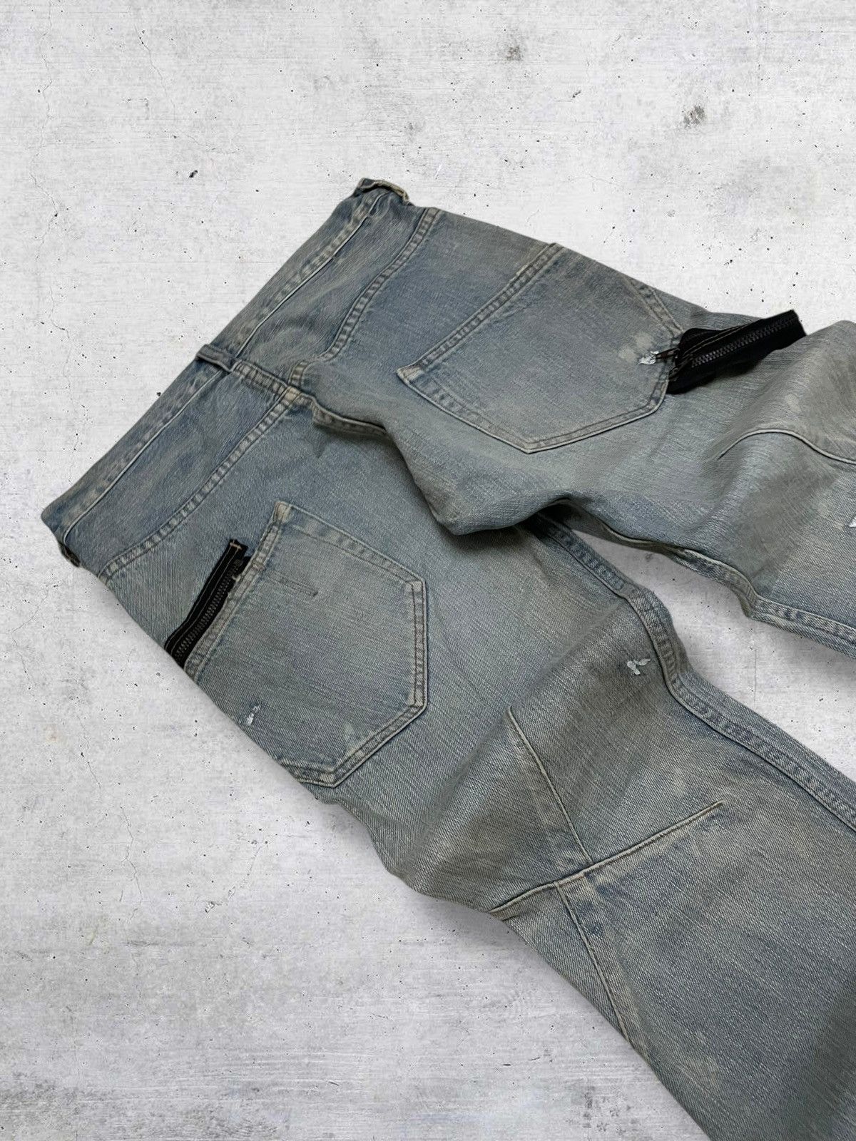 Japanese Brand VINTAGE RNA PUNK JAPAN DESIGNER 90S OLD MUDWASH CARPENTER Size US 31 - 17 Thumbnail