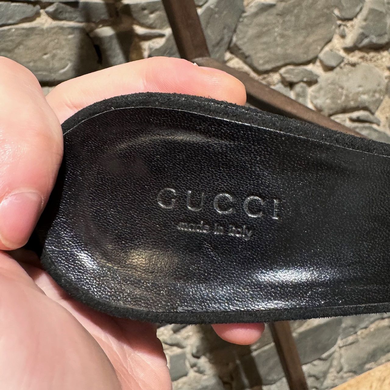 Gucci Gucci Vintage Black Suede Wrap Around Pumps Size US 8.5 / IT 38.5 - 11 Thumbnail