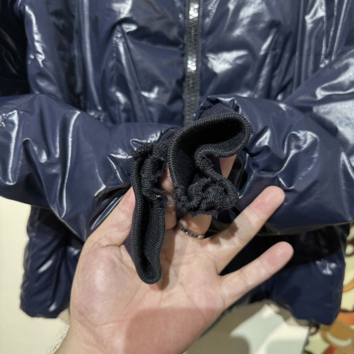 Moncler Moncler Benoit Reversible Down Puffer Jacket Big M Vintage Size US S / EU 44-46 / 1 - 7 Thumbnail