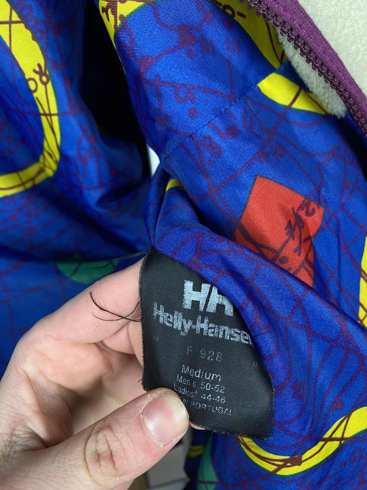Helly Hansen 🔥Vintage 90s Helly Hansen Fleece Jacket Deep Pile Full Zip🔥 Size US M / EU 48-50 / 2 - 19 Thumbnail