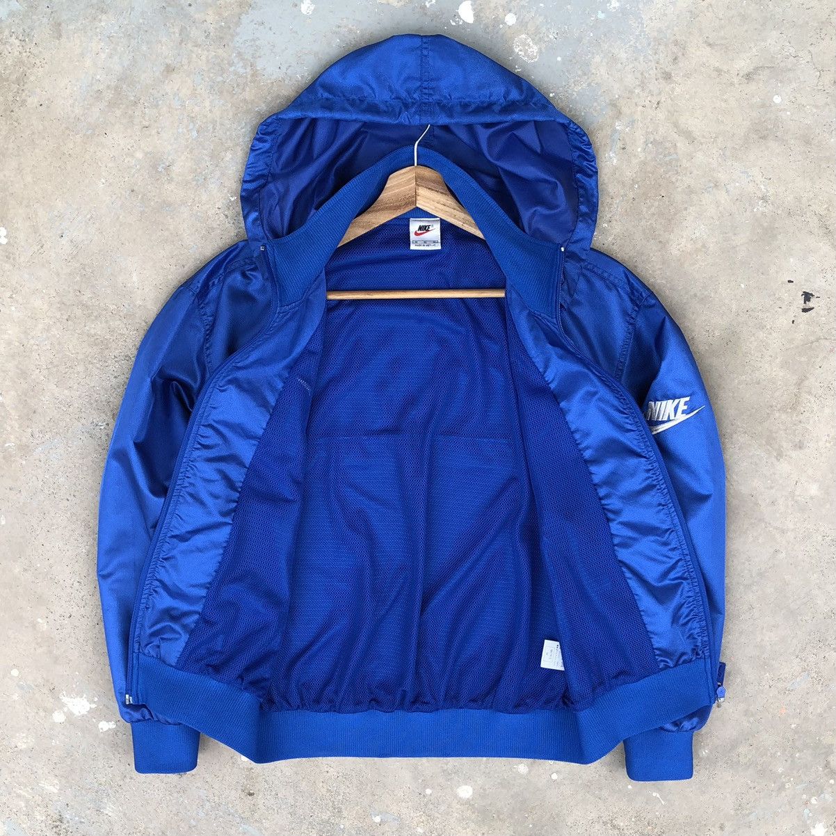 Nike Vintage 90s Nike Men’s Embroidery Logo Light Bomber Jacket Size US M / EU 48-50 / 2 - 16 Thumbnail