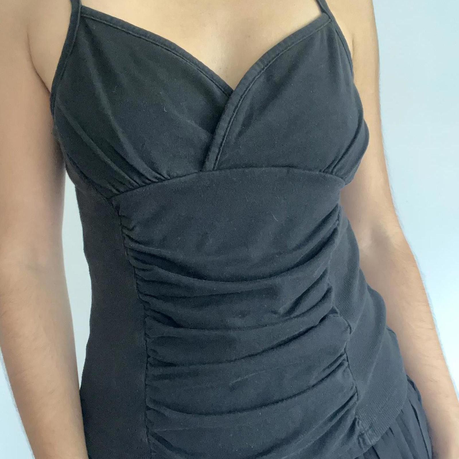 Cartoon Network Black ruched cami top with adjustable straps #camitop Size M / US 6-8 / IT 42-44 - 3 Thumbnail