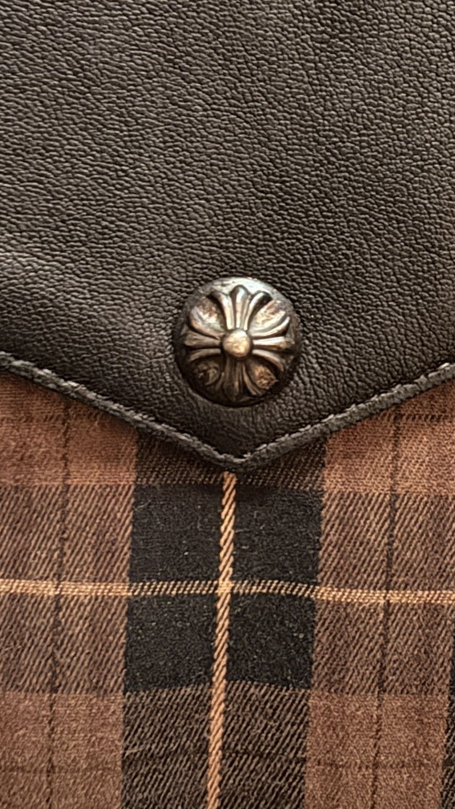 Chrome Hearts Chrome Hearts Brown Double Cross Flannel Size US S / EU 44-46 / 1 - 2 Thumbnail