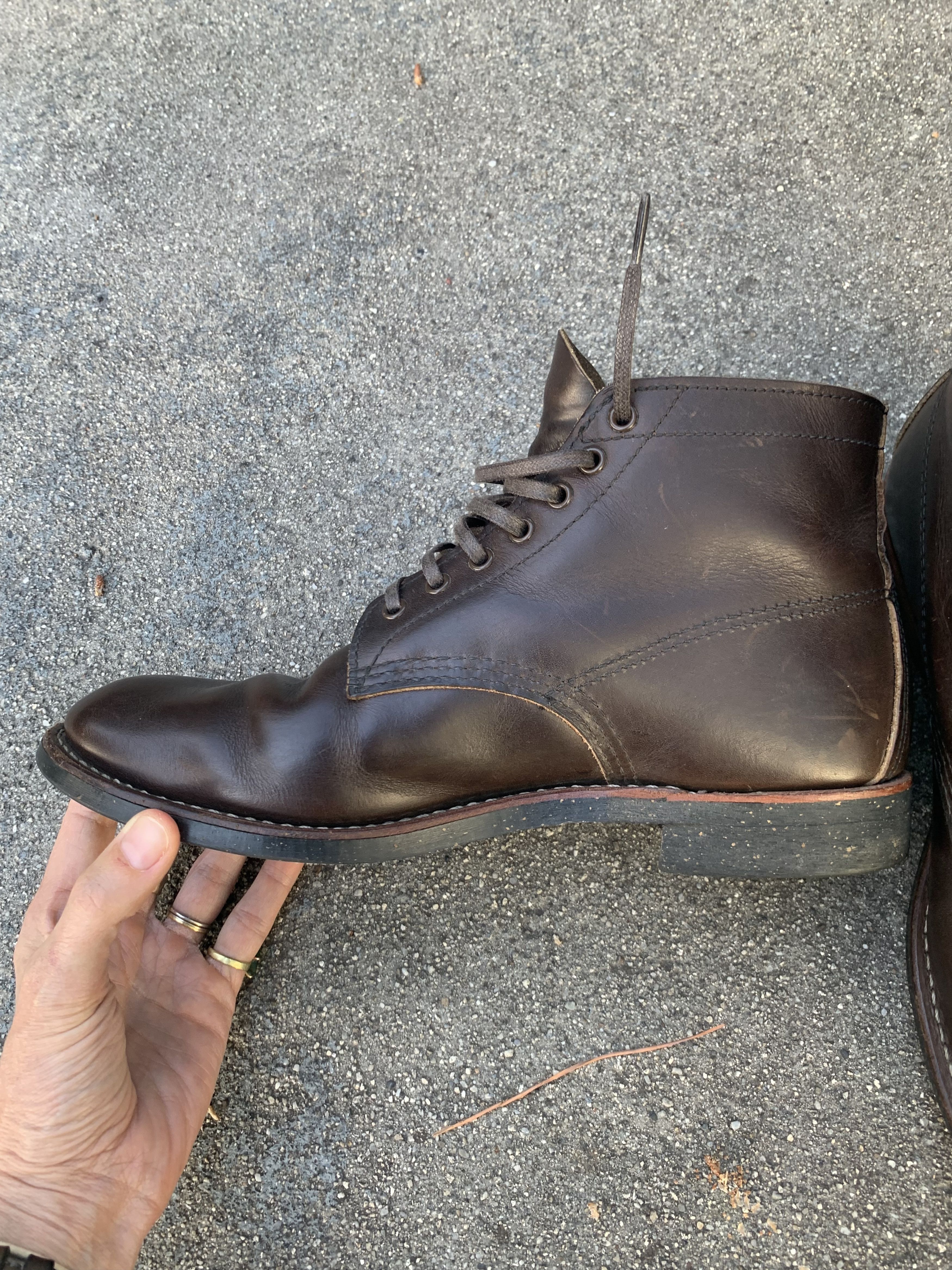 Red Wing Redwing Merchant 8061 Ebony Harness Size US 8 / EU 41 - 5 Thumbnail