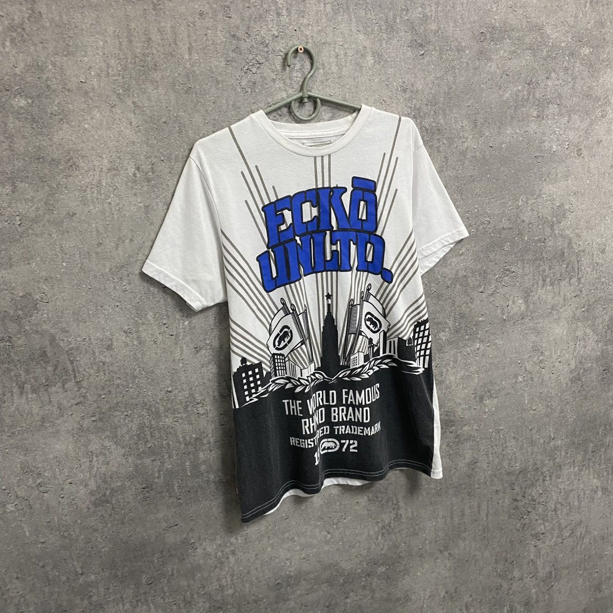 Ecko Unltd. Vintage Ecko Unltd T Shirt Big Logo Baggy Y2K Avantgarde 90s Size US M / EU 48-50 / 2 - 3 Thumbnail