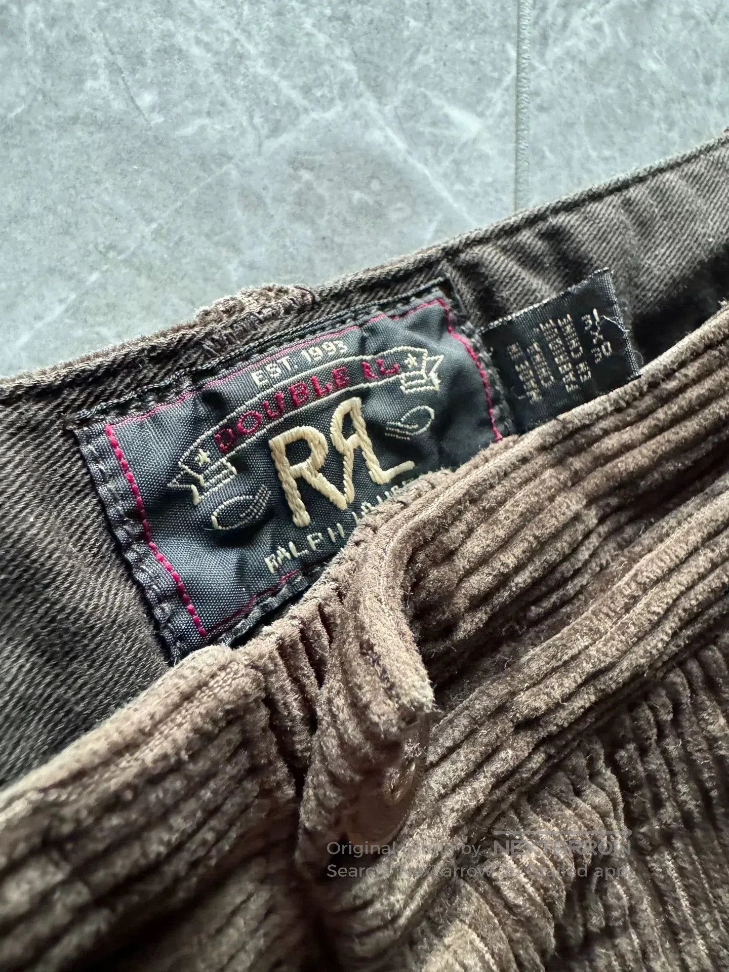 RRL Ralph Lauren RRL Corduroy Straight Leg Pants. Size US 31 - 3 Thumbnail