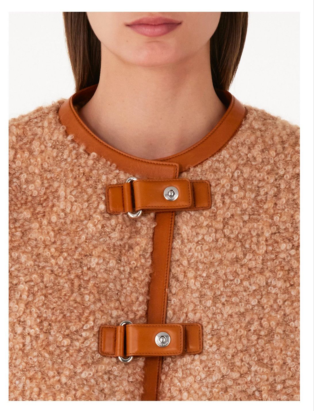 Loro Piana o1srvl11e0125 FAM8539 Carina Jacket in Brown Size XS / US 0-2 / IT 36-38 - 3 Thumbnail